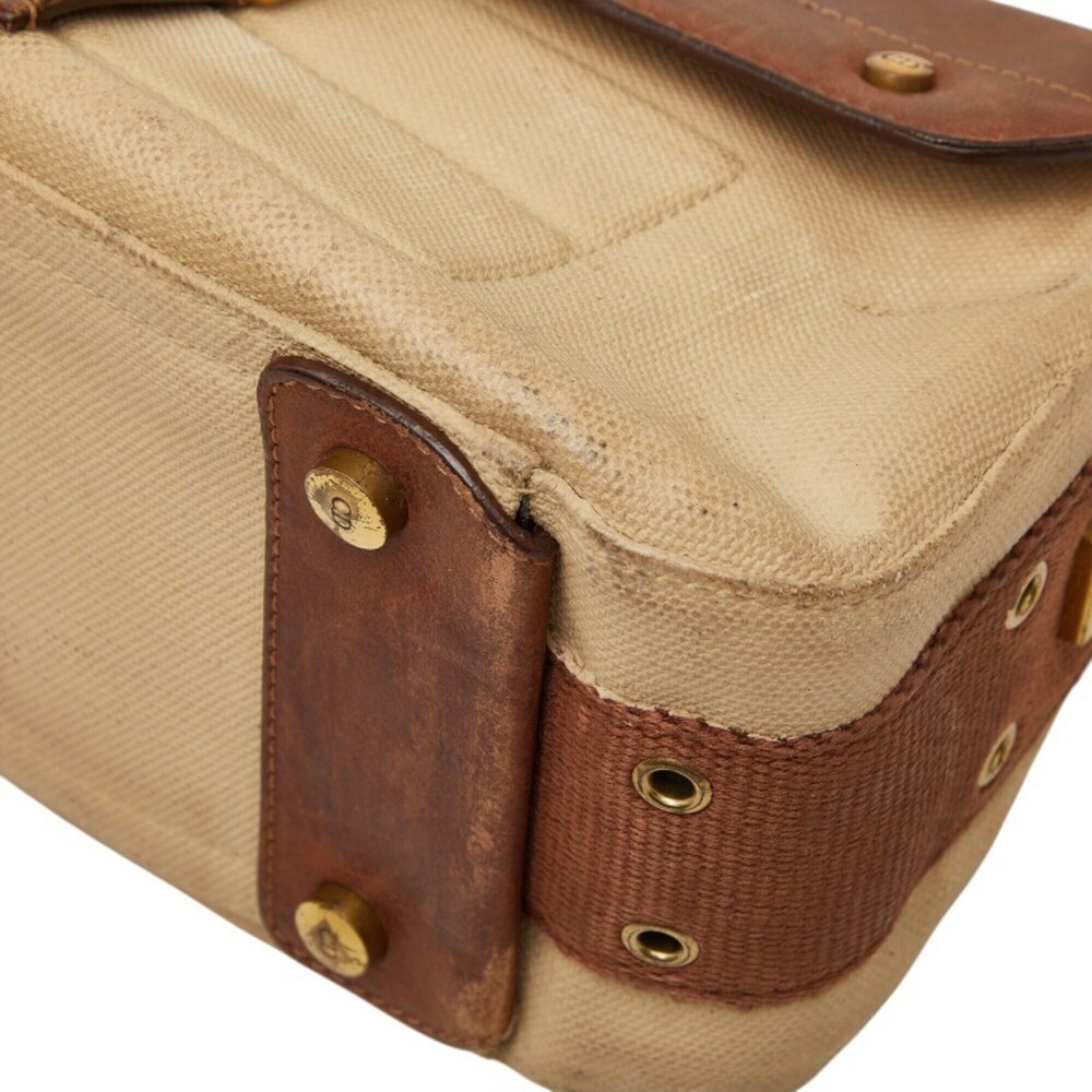 CHRISTIAN DIOR Brown Leather Shoulder Bag - Picture 4 of 13
